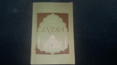 S NASTASE - ASPECTE DIN INDIA 1956 foto