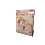 Set 13 Baloane Petrecere Copii cu Printesa , Decor Aniversare Tematic, Baloane Colorate pentru Fete