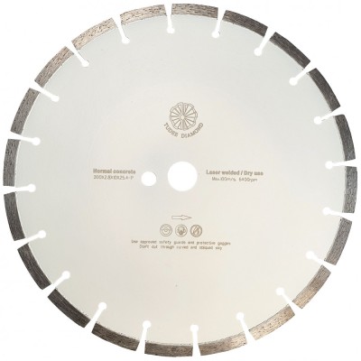 Tudee 300x2.8x10x25.4-P, Disc diamantat beton ProAdvanced PowerfulTools foto