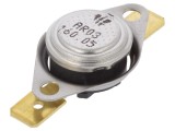 Termostat SPST-NC 160&deg;C 16A 250VAC cu terminali 6,3mm
