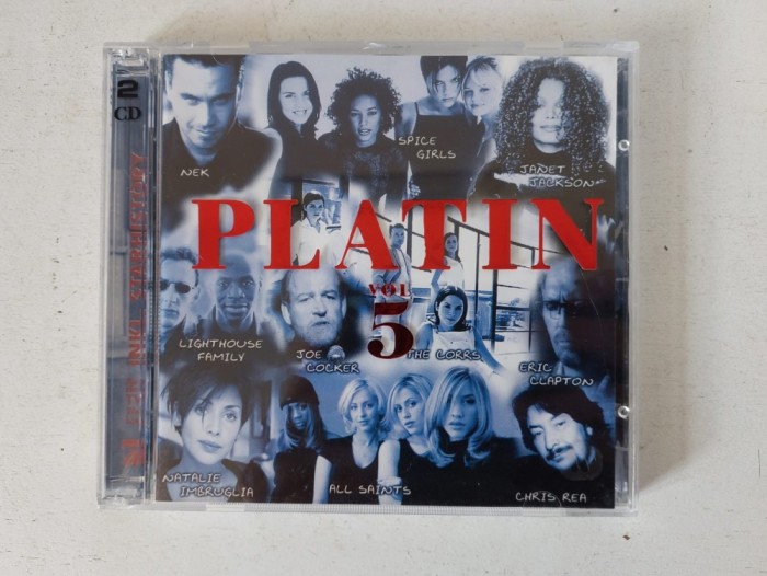 Dublu CD: Platin Vol. 5, Compilarie, 1998, Electronic, Hip Hop, Rock, Funk / Soul, Pop