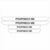 Set Protectie Praguri Sticker Porsche Alb, General