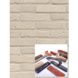 Coltar klinker Terca Agora Nevel Wit, 21.5x5x2.3 cm