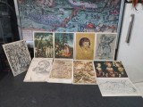Lucas Cranach 1472-1972, mapă cu 5 ilustrații gen carte poștală, Kunstsammlungen zu Weimar, Weimar 1972, 151