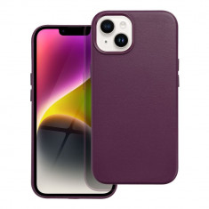 Husa Compatibila cu Apple iPhone 14 iberry Piele MSafe Violet