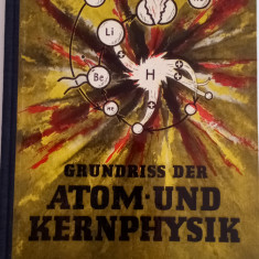 GRUNDRISS DER ATOM UND KERNPHYSIK - HELMUT LINDNER - LEIPZIG 1963