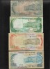 Set Vietnam Vietnamul de Sud 50 +100 + 500 + 1000 dong 1972, Asia