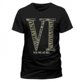 YOU ME AT SIX Camo Logo black (tricou), L, M, Maneca scurta