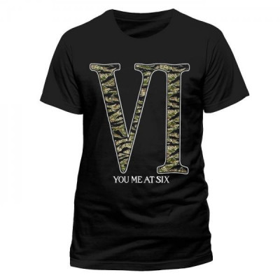 YOU ME AT SIX Camo Logo black (tricou) foto