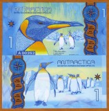 !!! X. RARR : ANTARCTICA - 1 DOLAR 2015 - UNC / POLIMER / SERIA A 24586
