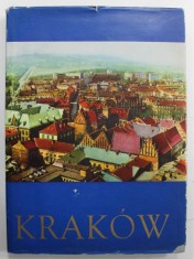 KRAKOW , ALBUM DE FOTOGRAFIE , TEXT IN LIMBA POLONEZA , 1974 foto
