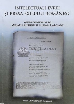 Intelectuali evrei si presa exilului romanesc - 2013 - Mihaela Gligor (P62) foto
