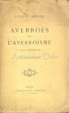 Cumpara ieftin Averroes et l&#039;Averroisme - Ernest Renan, Editia IX, 1935, Franceza, Calmann-Levy, Carte Veche