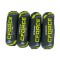 Protectie amortizor CF Moto CForce negru cu galben fluorescent