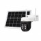 Camera de Supravegere SriHome DH006 cu Panou Solar, 4MP, Wi-Fi 2.4 Ghz, Detectare Umana, 4000 mAh, N