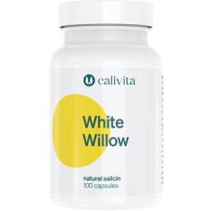White Willow Supliment Alimenatar cu Scoarta de Salcie Alba si Acid Salicilic (100 capsule) - Calivita