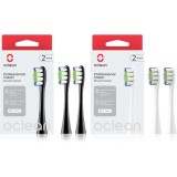 Oclean Professional Clean Set capete de schimb pentru periuta de dinti Black &amp; White