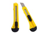 Cutter segmentat pentru carton si hartie, 20 mm, galben, Lean 21881