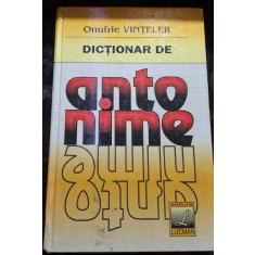 Dictionar a antonime - Onufrie Vinteler