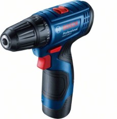 Bosch GSR 120 Li Masina de gaurit si insurubat cu acumulator + 2 x Acumulatori GBA 12V 2.0Ah + Incarcator GAL 1210 CV Professional + Valiza profesiona