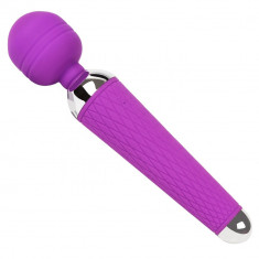 Aparat Vibrator cu acumulator, reincarcabil, 10 trepte de viteza Purple foto