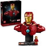 LEGO&reg; Marvel - Bust Iron Man MK4 76327, 436 piese