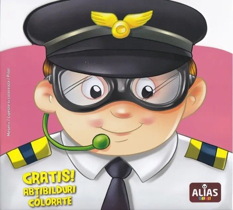 Pilot. Carte de colorat - Crime Scene Press
