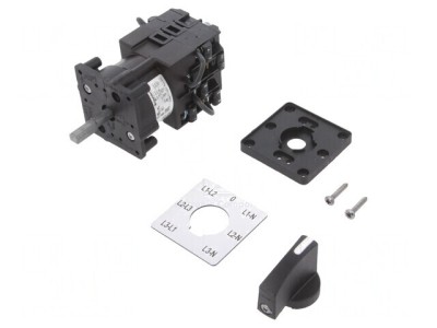 Comutator cu Came pentru Voltmetre 12A 7 Pozitii foto