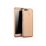 Husa Pentru HUAWEI Y7 2018 Y7 Prime 2018 - GKK 360 Full Cover, Auriu