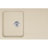 Chiuveta tectonite Franke OID 611, 78x50 cm, cuva 35x43x18 cm, ventil de 3 1/2&rdquo;, cleme de fixare, sistem inchidere ventil, Avena