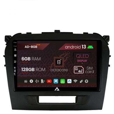 Navigatie Suzuki Vitara (2015+), Android 13, B-Octacore 6GB RAM + 128GB ROM, 9 Inch - AD-BGB9006+AD-BGRKIT299 foto