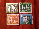 Serie Germania - RFG 1959 - Fratii Grimm , 4 valori