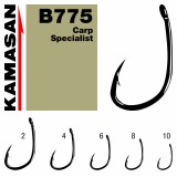 Carlige Carp Specialist B775 Nr. 6 - Kamasan, Carlige Crap