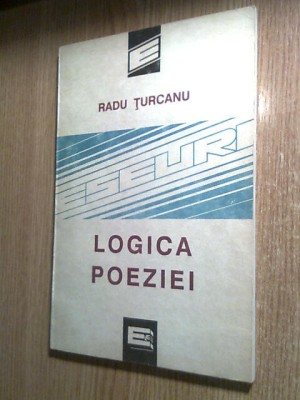 Logica poeziei - Eseu despre re-prezentarea poetica - Radu Turcanu (autograf) foto