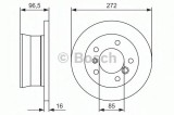 Disc frana VW LT II platou / sasiu (2DC, 2DF, 2DG, 2DL, 2DM) (1996 - 2006) BOSCH 0 986 479 B33