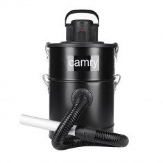 Aspirator de Cenusa Camry pentru Semineu sau Sobe, Putere Nominala 1200W, Tub Metalic, Capacitate 25L, Filtru Hepa, Cablu 3m, Negru foto