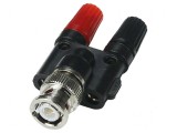 Adaptor banană BNC 50&Omega; 500V