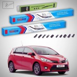 Cumpara ieftin Ștergătoare Toyota Verso R2 AR20 2009-2018 | Set Față și Spate Flat Premium &ndash; TeamCar&reg;