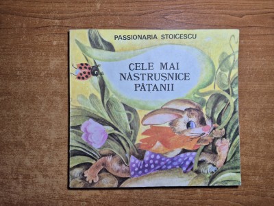 carte pentru copii - cele mai nastrusnice patanii - din anul 1991 foto