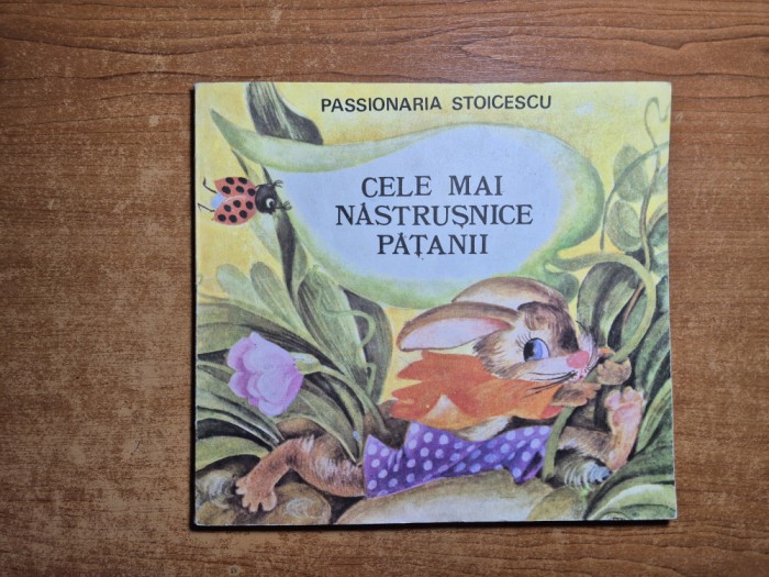 carte pentru copii - cele mai nastrusnice patanii - din anul 1991