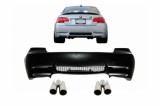 Bara Spate cu Ornamente Evacuare BMW Seria 3 E92 E93 (2006-2010) M3 Design fara PDC Performance AutoTuning, KITT