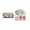TheBalm Double Crosser paletă de farduri pentru obraji 3 in 1, Highlighter Bronzer &amp; Blush