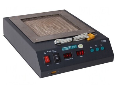 Pre&amp;icirc;ncălzitor ESD 400W 130x130mm 230VAC 50-350&amp;deg;C EU foto