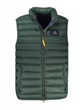 Cumpara ieftin Vesta barbati, cu mini logo brodat, verde (Marime: 3XL)