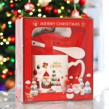 Set cana 400 ML, farfurie si lingura de Craciun, cadoul perfect de sarbatori, JollyMag, KB20WZ3