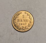 1 Banu 1867 Heaton UNC Superb Piesa de Colectie