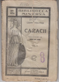 Myh 620 - Biblioteca Minerva - 127 - Cazacii - Leon Tolstoi