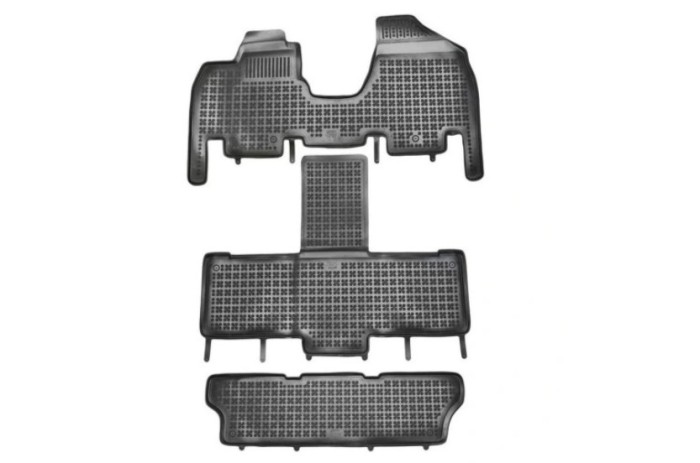 Covorase auto Honda Odyssey (Rl5), 06.2010-09.2017, negru; elastomer, RapidAuto