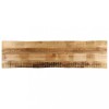 VidaXL Blat de masă contur natural 160x40x2,5 cm lemn masiv mango brut 370664