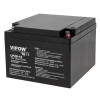 Acumulator stationar AGM VRLA 12V 26Ah Vipow pentru UPS si sisteme alarma